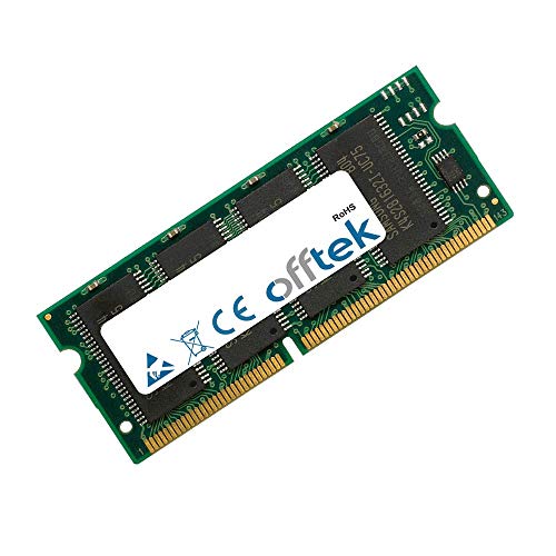 OFFTEK 256MB Ersatz Arbeitsspeicher RAM Memory für Carrera T510-C1-DVD (PC133) Laptop-Speicher von OFFTEK
