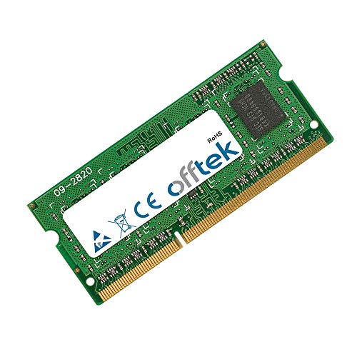 OFFTEK 2GB RAM Memory 204 Pin Sodimm - 1.5V - DDR3 - PC3-10600 (1333Mhz) - Non-ECC von OFFTEK