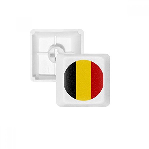 Belgien National Flagge Land Symbol Muster PBT Tastenkappen für Mechanische Tastatur Weiß OEM-Nr. Markieren Print Mehrfarbig Mehrfarbig R4 von OFFbb