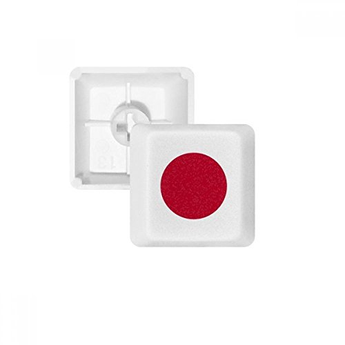 Japanische Nationalflagge Asien Land PBT Tastenkappen für mechanische Tastatur, Weiß OEM, Keine Markierung Mehrfarbig Mehrfarbig R3 von OFFbb
