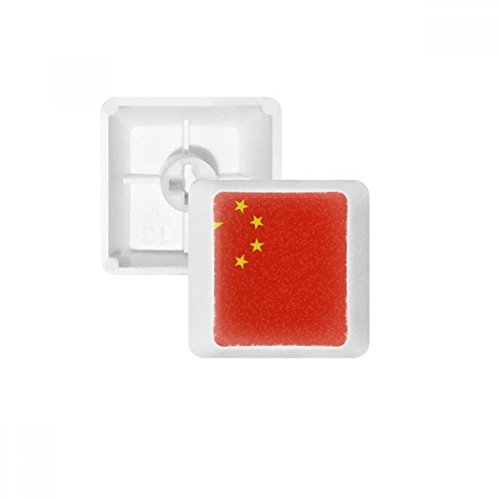 OFFbb China national Fahne Asien Land pbt Tastenkappen für mechanische Tastatur weiß OEM Keine markierung drucken von OFFbb