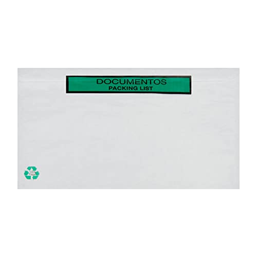 Bolsas Portadocumentos de Papel Transparente para Enviar Paquetes con Autocierre Adhesivo Fácil y Resistente. Bolsas de 240x135 para Embalaje de Correo y Envíos Seguros. 2000 uds. Bolsas Portadocumentos de Papel Transparente para Enviar Paquetes con Autocierre Adhesivo Fácil y Resistente. Bolsas de 240x135 para Embalaje de Correo y Envíos Seguros. 2000 uds. von OFITURIA
