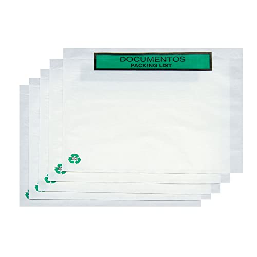 Bolsas Portadocumentos de Papel Transparente para Enviar Paquetes con Autocierre Adhesivo Fácil y Resistente. Bolsas de 240x180 para Embalaje de Correo y Envíos Seguros. 100 uds. Bolsas Portadocumentos de Papel Transparente para Enviar Paquetes con Autocierre Adhesivo Fácil y Resistente. Bolsas de 240x180 para Embalaje de Correo y Envíos Seguros. 100 uds. von OFITURIA