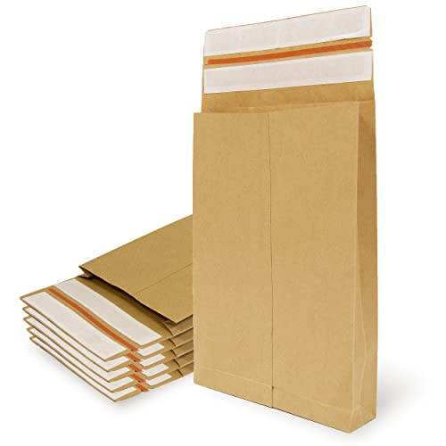 Kraftpapier-Briefumschläge mit doppeltem Silikonstreifen, 5 Falten, für Versand und Verpackung, Papiertüten zum Versenden von Kleidung, Accessoires, Dekoration oder Geschenke, Ofituria Kraftpapier-Briefumschläge mit doppeltem Silikonstreifen, 5 Falten, für Versand und Verpackung, Papiertüten zum Versenden von Kleidung, Accessoires, Dekoration oder Geschenke, Ofituria von OFITURIA