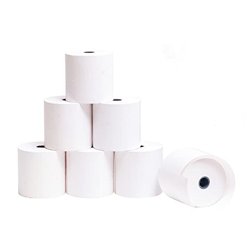 OFITURIA ® 24 Rollos Papel Térmico 80x60x12 mm para Sumadora Impresora TPV, Sin Bisphenol A von OFITURIA