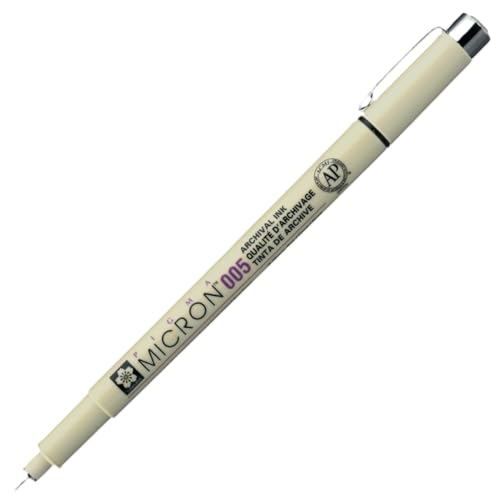 Pigma MICRON Fineliner, schwarz, 0.2mm (Nr.005) von OFITURIA