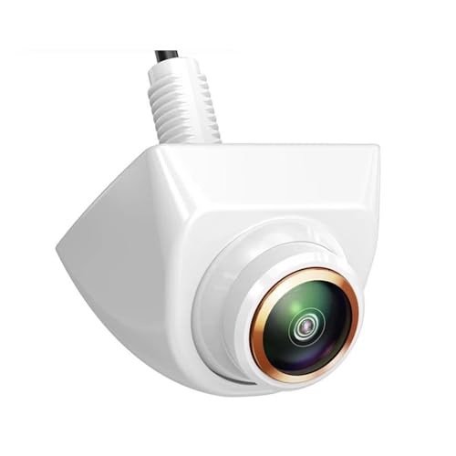 RüCkfahrkamera Nachtsicht AHD 1920x1080P Auto Rückfahrkamera 170° Fisheye Goldene Linse Full HD Nachtsicht Fahrzeug Rückfahrkameras G899 Screen Monitor(Weiss,1080P) von OGJFD