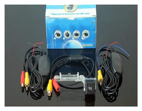 RüCkfahrkamera Nachtsicht Auto Hinten Rückfahrkamera/HD Nachtsicht Auto Drahtlose Rückfahrkamera Für VW Für Caddy III 2K 2004-2011 2012 2013 2014 2015 Screen Monitor(Set1) von OGJFD