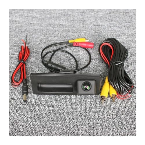 RüCkfahrkamera Nachtsicht Bildschirm Plug Und Play HD Nachtsicht Einparkhilfe Vorne Rückansicht Backup-Reverse Kamera Für A6 S6 RS6 C7 2012~2014 Screen Monitor(Set 3) von OGJFD