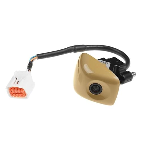 RüCkfahrkamera Nachtsicht Für Hyundai Für I20 2008-2023 Rückansicht Backup Kamera Rückfahr Kamera 95760-C7450 95760C7450 Screen Monitor(Pale Brown) von OGJFD