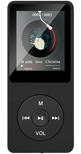 MP3 Player Bluetooth 5.2, Kinder MP3-Player mit Lautsprecher, FM Radio, E-Book usw von OGVDOE