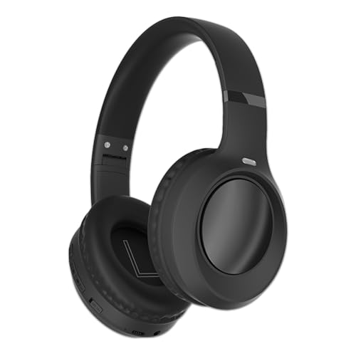 OHAANYY Bluetooth-Headset 5.4, Faltbare kabellose Bluetooth 5.4-Stereo-Kopfhörer mit Integriertem Mikrofon und Lautstärkeregler, Gaming-Headset, Geeignet für Erwachsene, Kinder, PC/Telefon/TV/iPad von OHAANYY