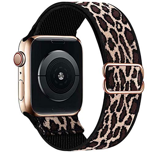 OHCBOOGIE Ocean Armband Kompatibel mit Apple Watch Ultra 49mm 45mm 44mm 42mm, Verstellbare Schleife mit Schnalle Weiches dehnbares Silikon Sport Armband für iWatch Series SE/8/7/6/5/4/3/2/1,3 PACK von OHCBOOGIE