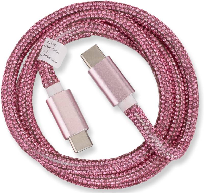 USB Type-C Glamour Kabel (1m) rose von OHLALA!
