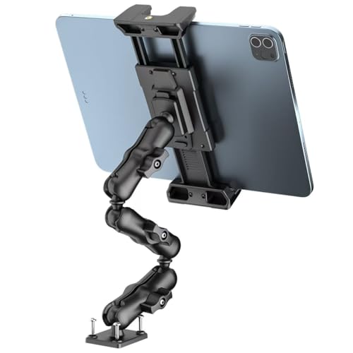 OHLPRO Tablet Halterung Auto, Halterung Auto für iPad mit 3-Stufigem Schwenkarm, Tablet Autohalterung 360° Drehbare, LKW/Auto Tablet Halterung für 5-13 Zoll, Kompatibel mit iPad, Galaxy, Huawei usw OHLPRO Tablet Halterung Auto, Halterung Auto für iPad mit 3-Stufigem Schwenkarm, Tablet Autohalterung 360° Drehbare, LKW/Auto Tablet Halterung für 5-13 Zoll, Kompatibel mit iPad, Galaxy, Huawei usw von OHLPRO