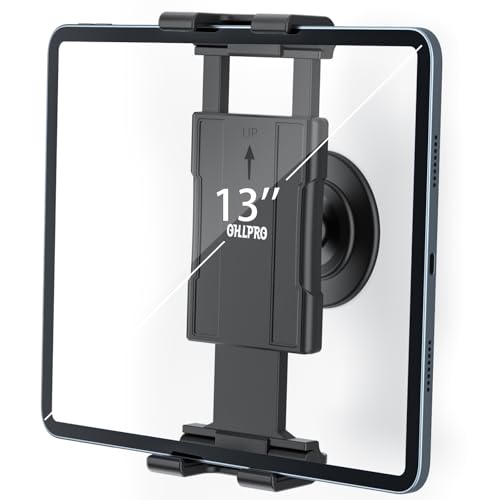 OHLPRO Tablet Wandhalterung Halter mit 3M Kleben Kein Bohrer, Universal 360° Drehbar ipad Halterung Wand, für 5-13'' Tablet/eReader/Smartphone, Kompatibel mit iPad,iPhone, Galaxy Tab, Kindle, Switch OHLPRO Tablet Wandhalterung Halter mit 3M Kleben Kein Bohrer, Universal 360° Drehbar ipad Halterung Wand, für 5-13'' Tablet/eReader/Smartphone, Kompatibel mit iPad,iPhone, Galaxy Tab, Kindle, Switch von OHLPRO