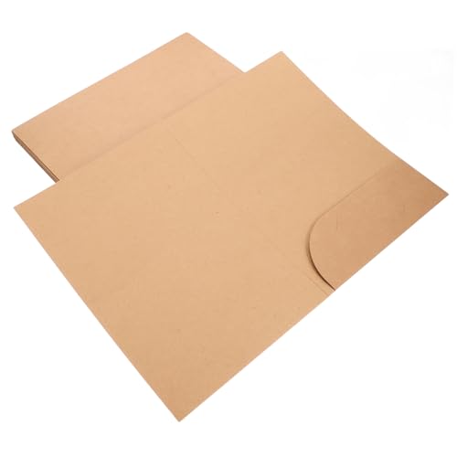 OHPHCALL 10Stücke Papierordner Kraftpapier Einsteckbar für Schule Büro Zuhause Dokumentenorganizer für Effektives Arbeiten und Aufbewahren von Unterlagen OHPHCALL 10Stücke Papierordner Kraftpapier Einsteckbar für Schule Büro Zuhause Dokumentenorganizer für Effektives Arbeiten und Aufbewahren von Unterlagen von OHPHCALL