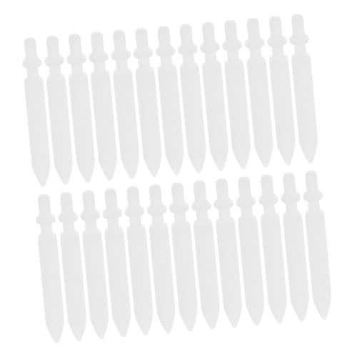 OHPHCALL 30pcs Universal Pen Nib Ersatztipps Für Acrylmarker Nylonköpfe Für Kunststofffarben Stifte Glattes Schreiben Und Zeichnen Von Stifttipps Für Künstler Weiß 0,7 Mm von OHPHCALL