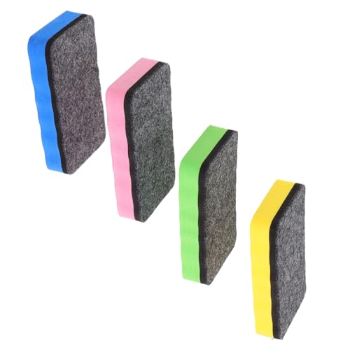 OHPHCALL 4 Stück Magnetische Trockenlösch-radiergummis, Eva-whiteboard-radiergummi, Whiteboard-filzreiniger-marker Für Den Einsatz Im Klassenzimmer, Büro, Lehrer OHPHCALL 4 Stück Magnetische Trockenlösch-radiergummis, Eva-whiteboard-radiergummi, Whiteboard-filzreiniger-marker Für Den Einsatz Im Klassenzimmer, Büro, Lehrer von OHPHCALL