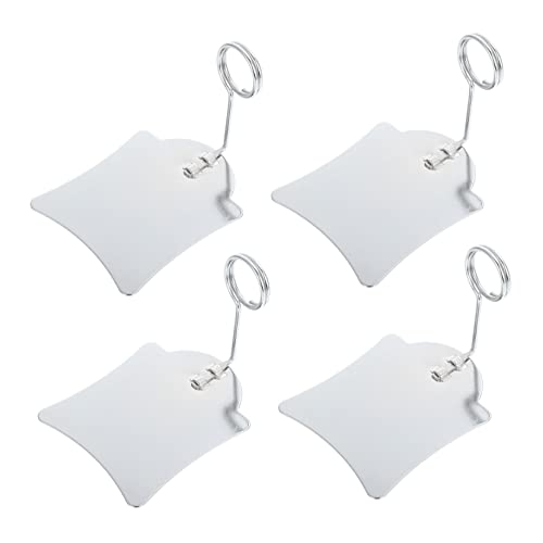 OHPHCALL 5Stücke Preisschild Halterung aus Metall Etikettenhalter Clip für Lebensmittel und Produktinformationen für Bäckereien und Supermärkte Einfach zu Verwenden Sorgt OHPHCALL 5Stücke Preisschild Halterung aus Metall Etikettenhalter Clip für Lebensmittel und Produktinformationen für Bäckereien und Supermärkte Einfach zu Verwenden Sorgt von OHPHCALL