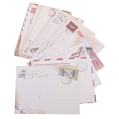 OHPHCALL 60Stücke Mini Umschläge Retro Papierumschläge für Einladungen Geschenkkarten und Briefe Langlebig und Vielseitig Einsetzbar für Hochzeiten Geburtstagsfeiern und Besondere von OHPHCALL