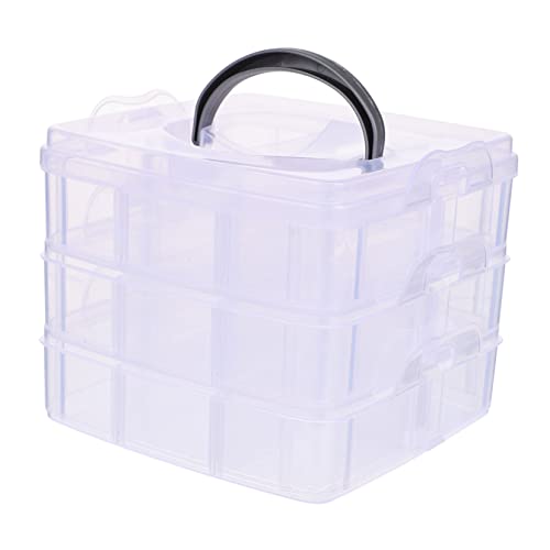 OHPHCALL Aufbewahrungsbox für Washi Tape Transparente Mehrschichtige Speicherbox mit Fächern Organisieren von Bastelmaterial und Büro Utensilien Platzsparend OHPHCALL Aufbewahrungsbox für Washi Tape Transparente Mehrschichtige Speicherbox mit Fächern Organisieren von Bastelmaterial und Büro Utensilien Platzsparend von OHPHCALL