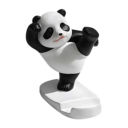 OHPHCALL Panda Mobiltelefonhalter Zarter Cartoon Telefonständer aus Harz für Desktop Stabiler Tabletop Telefonhalter für Täglichen Gebrauch für Familie OHPHCALL Panda Mobiltelefonhalter Zarter Cartoon Telefonständer aus Harz für Desktop Stabiler Tabletop Telefonhalter für Täglichen Gebrauch für Familie von OHPHCALL
