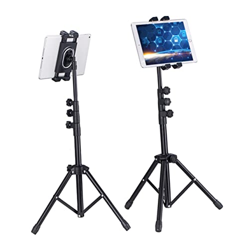 OHPHCALL Smartphone Halterung für Tablets Universeller für Laptop PC Schwarz Praktisch Stabil für Home Office Multimedia Anwendungen von OHPHCALL