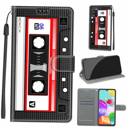 OHPHCALL TPU Handyhülle mit Kickstand Design Kompatibel mit Leicht Dünn Elegante Konstruktion Kartenfächer Stoßfest Kratzfest für Täglichen von OHPHCALL