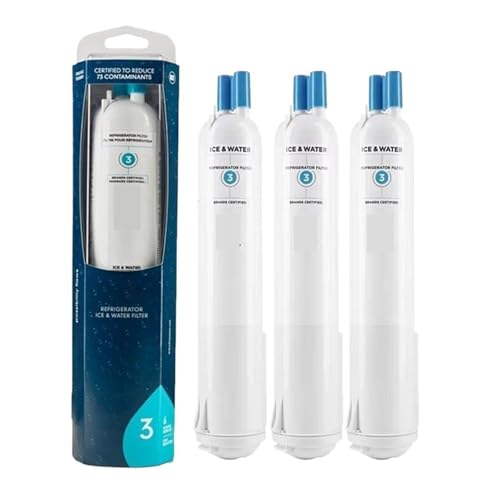 EDR3RXD1 Kühlschrank-Wasserfilter, Kompatibel Mit 4396841 4396710 Filter 3 P2RFWG2 9030 9083, Ersatz For Kühlschrank-Wasserfilter(3pcs) von OHSVNMHK