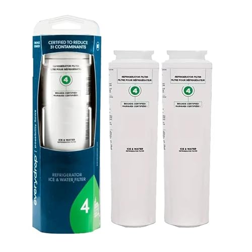 Kompatibel Mit Whirlpool, EDR4RXD1 Kühlschrank-Wasserfilter 4396395, Kompatibel Mit Meteg, UKF8001 UKF8001AXX RFC0900A UKF8001P, Kühlschrank-Wasserfilter-Ersatz(2pcs) von OHSVNMHK