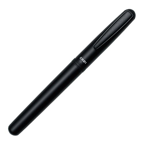 OHTO CR01 Ceramic Roller Pen | Matte Black | Black Ink von OHTO