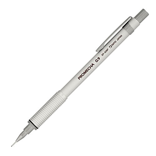 OHTO - Sharp PROMECHA Silver Drafting Pencil - 0.9mm - Writing Color: Lead/Pencil Gray by OHTO von OHTO