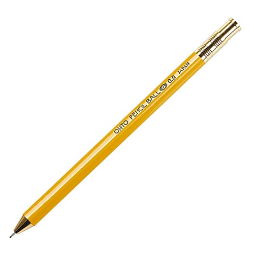 Ohto Wooden Serie Nkg-450E Gelb Nadelroller Stift 0.5 von OHTO