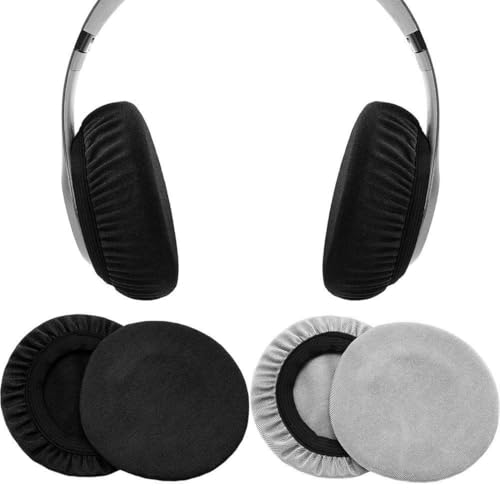 OIGWBPH 4 Stücke Dehnbare waschbare Kopfhörer-Abdeckungen Strickstoff Ohrpolster Earpads Cover Headset Ohrmuscheln OIGWBPH 4 Stücke Dehnbare waschbare Kopfhörer-Abdeckungen Strickstoff Ohrpolster Earpads Cover Headset Ohrmuscheln von OIGWBPH