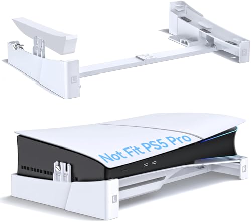 OIVO PS5/PS5 Slim Ständer Horizontal, ps5 horizontaler Ständer für Playstation 5 Konsole, PS5 Standfuß horizontal, PS5 Halterung Liegend, PS5 Horizontal Stand mit Schraube, PS5 Zubehör OIVO PS5/PS5 Slim Ständer Horizontal, ps5 horizontaler Ständer für Playstation 5 Konsole, PS5 Standfuß horizontal, PS5 Halterung Liegend, PS5 Horizontal Stand mit Schraube, PS5 Zubehör von OIVO
