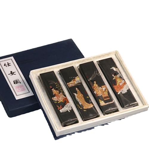 OJIJO Chinesischer Kalligraphie-Tintenstift, Tintenblock, kiefernrußfarbene Tintenstreifen for das Studium der chinesischen Malerei von OJIJO