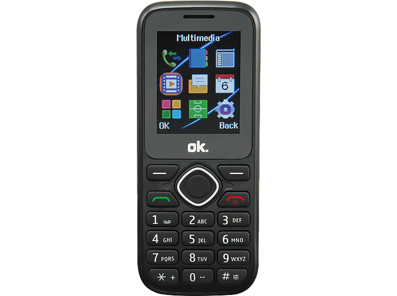 OK. OMP 10-1 Mobiltelefon, Schwarz von OK.