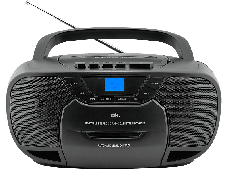 OK. ORC 540-B Tragbares Radio, Schwarz OK. ORC 540-B Tragbares Radio, Schwarz von OK.