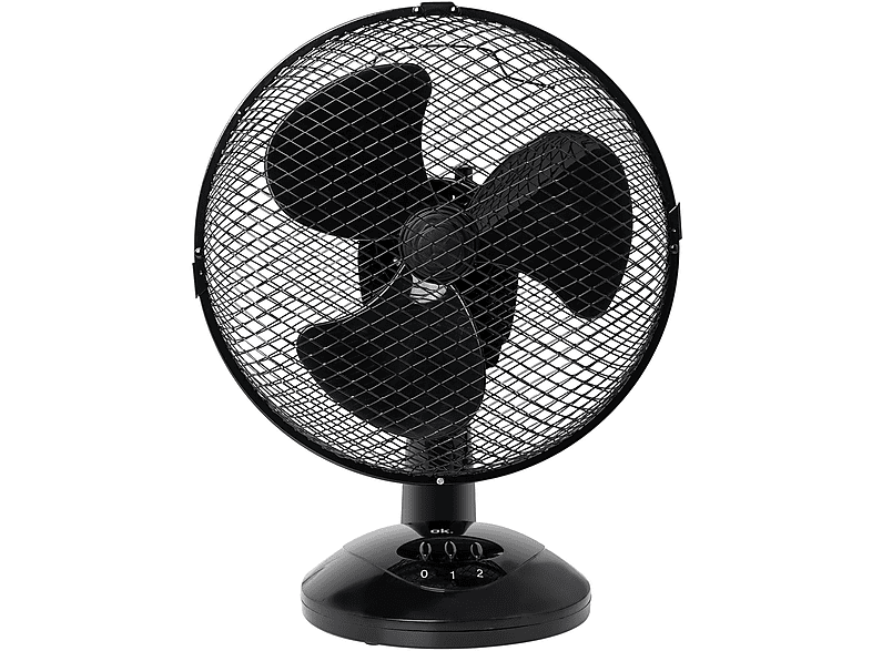 OK. OTF 23223 B Tischventilator Schwarz (30 Watt) von OK.