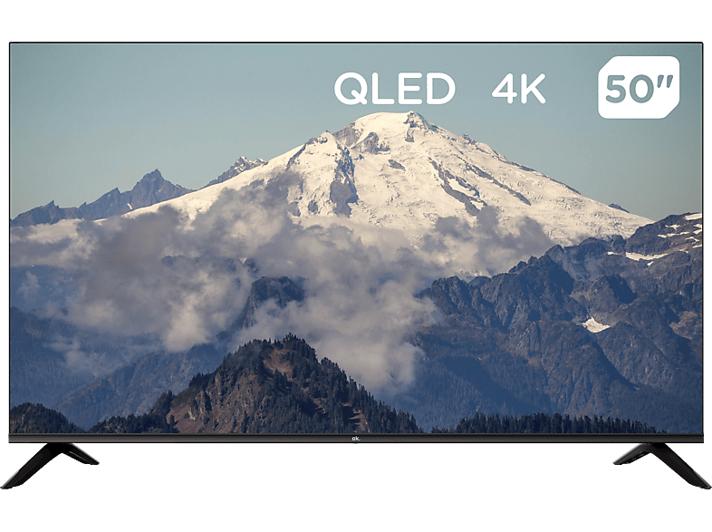 OK. OTV 50AQU-5023C QLED TV (Flat, 50 Zoll / 126,0 cm, 4K, SMART TV) von OK.