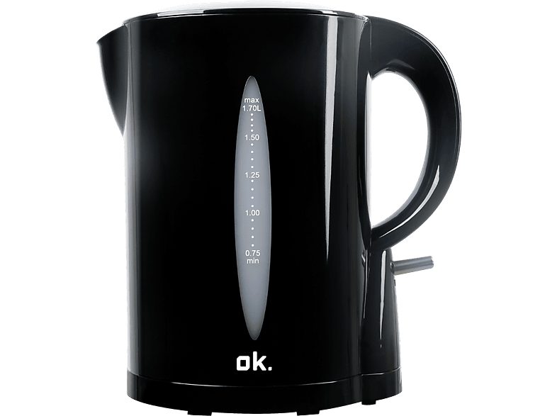 OK. OWK 103-B Wasserkocher, Schwarz von OK.