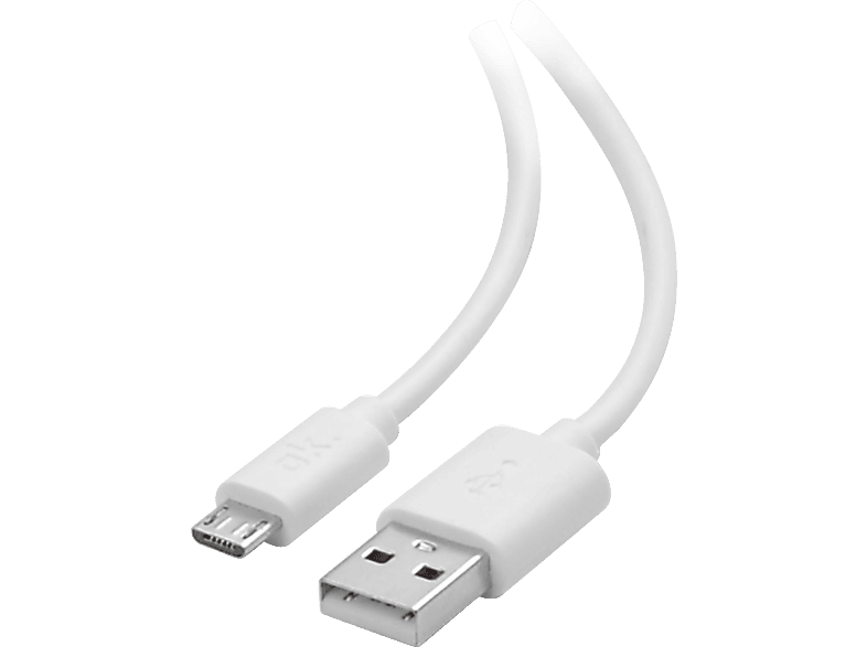 OK. OZB-503 3-Pack, Ladekabel USB-A auf Micro-USB, Weiß von OK.