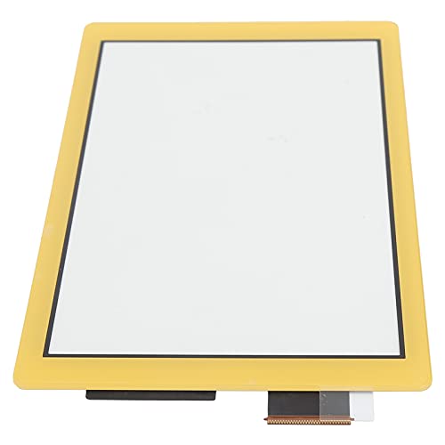 OKAT Ersatz-Glasbildschirm, Haltbarkeit, Perfekter Ersatz, ausgezeichneter Prozess-Touchscreen für Spiele für elektronische Spiele(Gelb) von OKAT