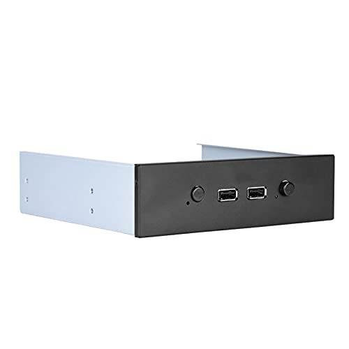 OKAT Festplatten-Netzschalter, zuverlässiger HDD-Netzschalter, selbstsichernd, 60 cm Kabellänge, 4-P-Schnittstelle für Desktop-PC-Computer von OKAT