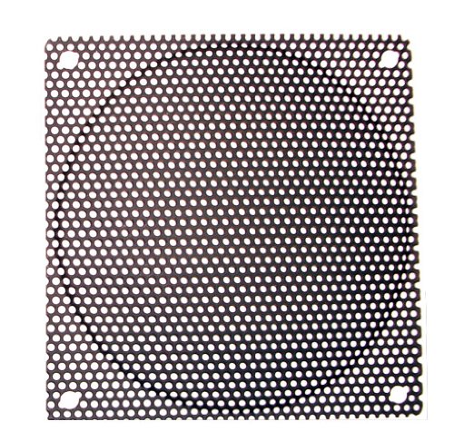 120 mm schwarz Stahl Mesh Filter Grill W/1,1 Durchmesser Loch 120 mm schwarz Stahl Mesh Filter Grill W/1,1 Durchmesser Loch von OKGEAR