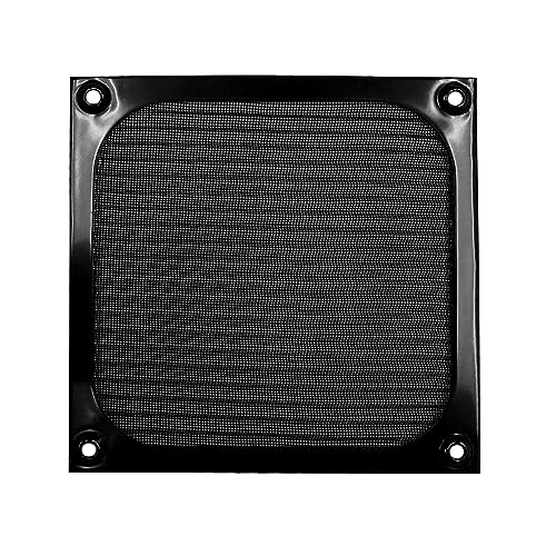 120 mm Aluminium Fan Filter Grill schwarz von OKGear