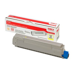 OKI 43487709  gelb Toner von OKI