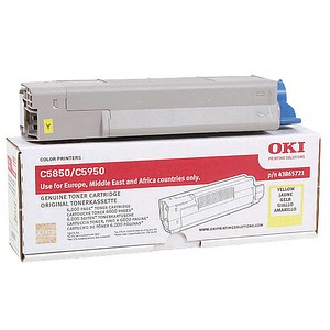 OKI 43865721 gelb Toner OKI 43865721 gelb Toner von OKI