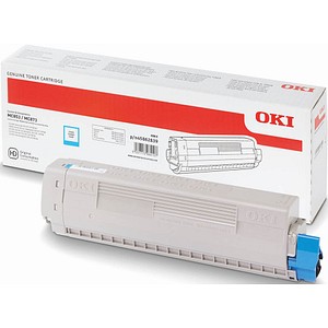 OKI 45862839  cyan Toner von OKI